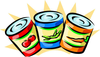 Canned Goods Clipart Free Image