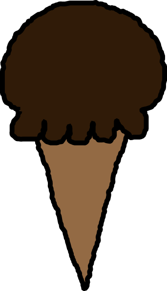 clipart chocolate ice cream - photo #3
