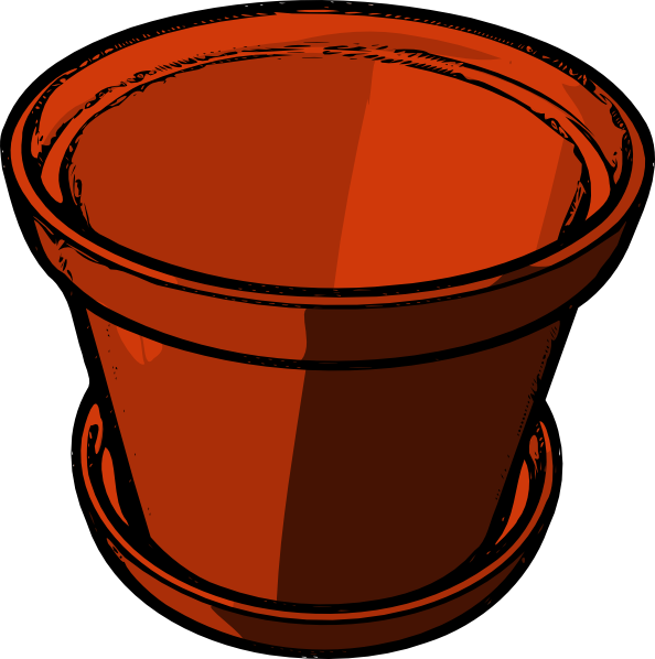 garden pot clipart - photo #1