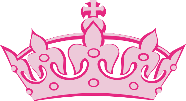 clip art pink crown - photo #24