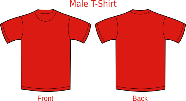 red t shirt clip art - photo #12