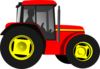 Red Tractor Clip Art