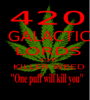 420 Flag Battle Galaxies Red/blk Large Clip Art