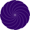 Purple Swirl Clip Art