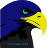 Blue Eagle New Logo Clip Art