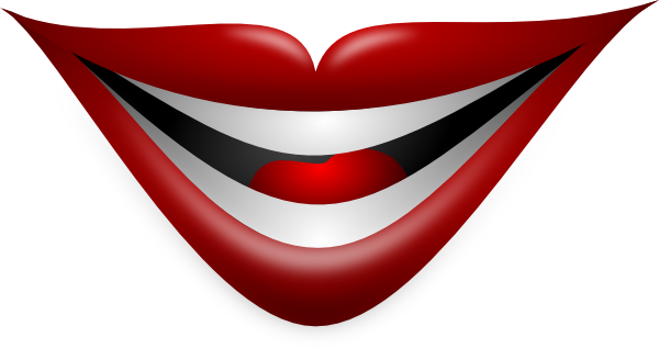 clipart smiling lips - photo #20