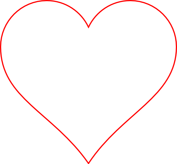 transparent heart clip art free - photo #17