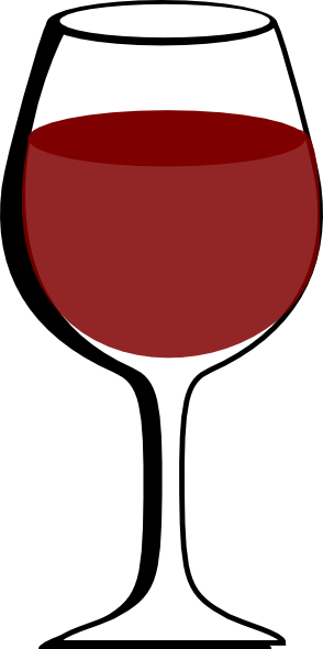 clipart glass of red wine - photo #6