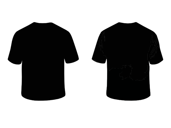 clip art black t shirt - photo #39
