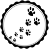 Pet Paws Icon Clip Art