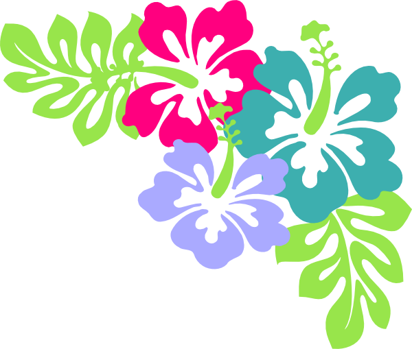 free clip art hawaiian flowers - photo #39