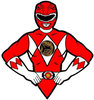 Pink Power Ranger Clipart Image