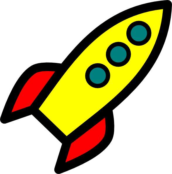 clip art spaceships rockets - photo #7