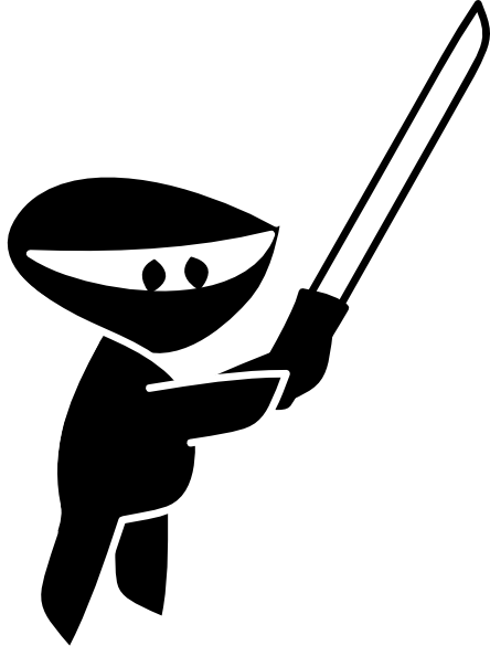 Little Ninja Clip Art at Clker.com - vector clip art online, royalty