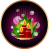 Christmas Candles Clip Art