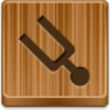 Free Wood Button Tuning Fork Image
