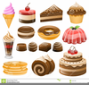 Animated Desserts Clipart Image