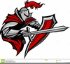 Knight School Mascot Clipart Image