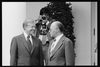 [president Jimmy Carter And Israeli Prime Minister Menachem Begin Talk At The White House, Washington, D.c., As A Photographer Adjusts His Camera In The Background] Image