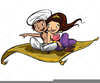Jasmine And Aladdin Clipart Image
