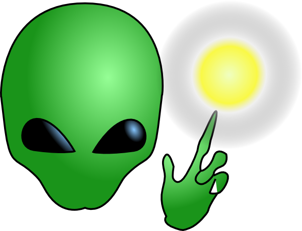 free cartoon alien clipart - photo #18