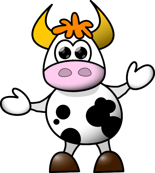 clipart picture of cow - photo #6
