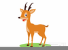 Free Cute Reindeer Clipart Image