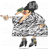 Woman Screaming Clipart Free Image