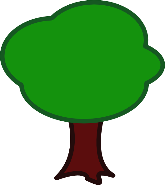 clip art cartoon trees - photo #5