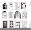 Windows And Doors Clipart Image