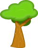 Soft Trees Clip Art