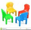 Cartoon Chairs Clipart Image