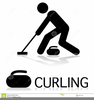 Clipart Curling Rock Image