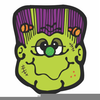 Frankenstein Face Clipart Image