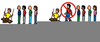 Wait In Line Clipart Image