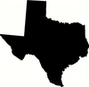Texas Silhouette Clipart Image