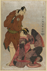 Bando Hikosaburō Iii In The Role Of Obi-ya Chōeimon And Iwai Hanshirō Iv In The Role Of Shinano-ya Ohan. Image