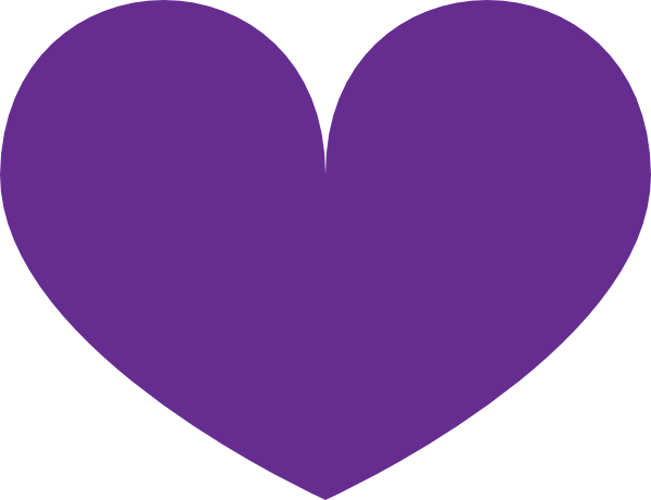 purple heart clip art free - photo #12