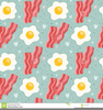 Cute Bacon Background Image