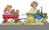 Pedal Tractor Clipart Image