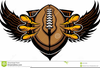 Football Eagles Clipart Image