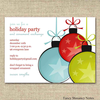 Company Christmas Party Clipart Image