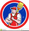 Clip Art Janitorial Image