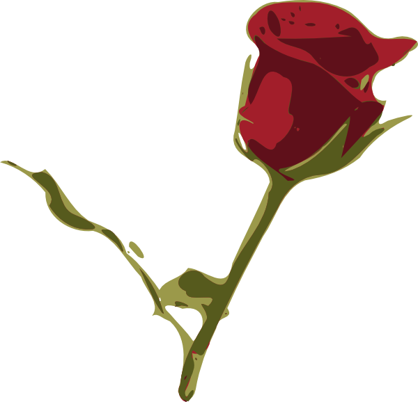 clipart rote rose - photo #28