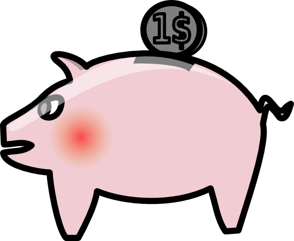 free piggy bank clipart - photo #26