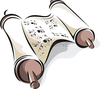 Clipart Of Torah Scroll Image