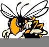 Free Hornet Mascot Clipart Image