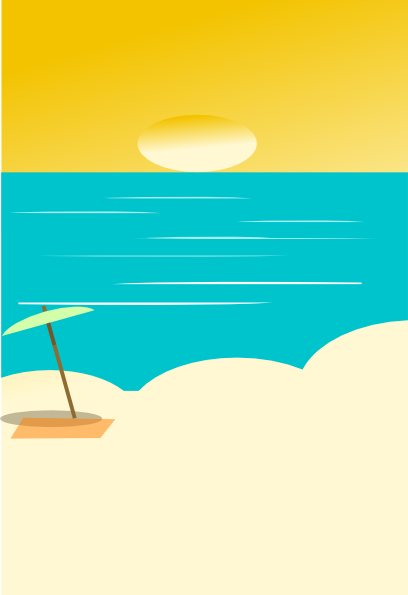 beach clipart background - photo #8