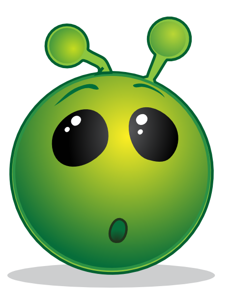 green alien clipart - photo #49