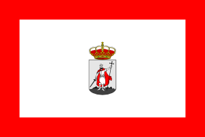 City Flag Of Gijon, Asturies, Spain Clip Art